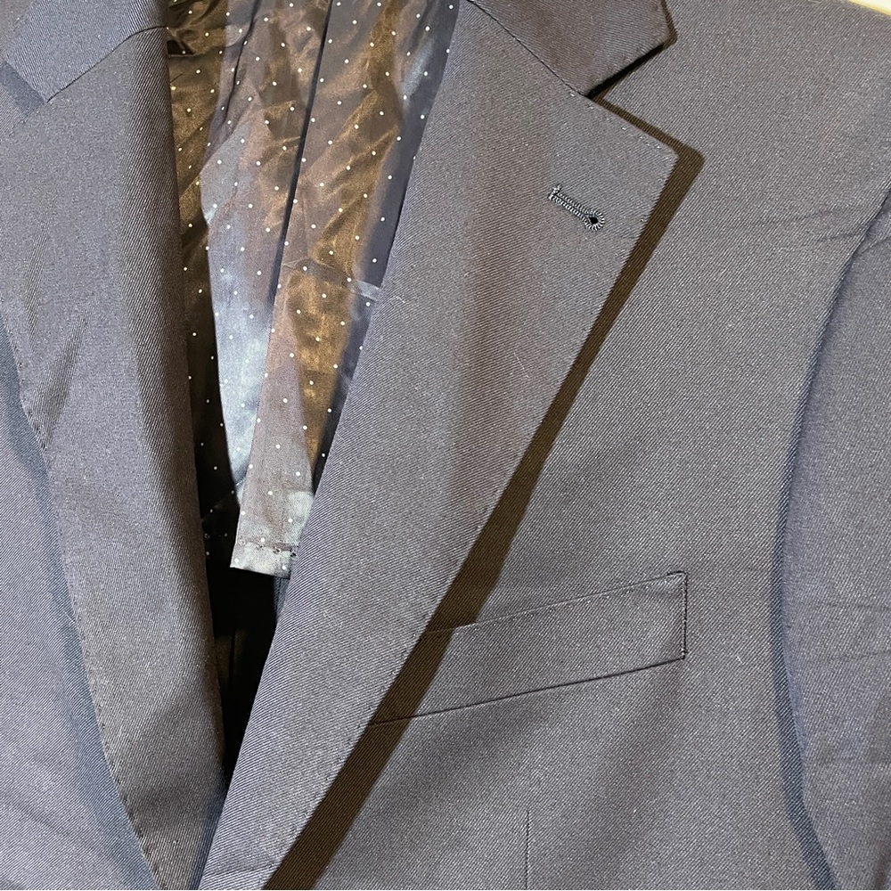 Alton Lane Tailored Fit Navy Jacket Size 38R - Picture 4 of 8
